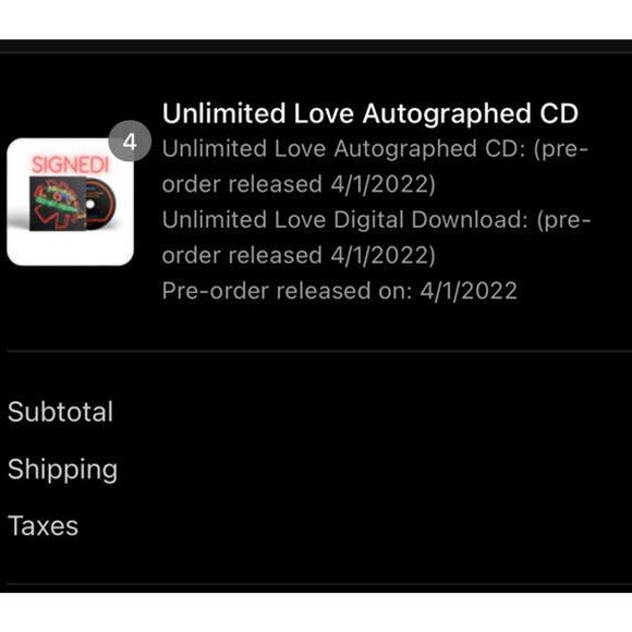 Red Hot Chili Peppers Unlimited Love CD AUTOGRAPHED ART CARD SIGNED SEALED NEW - Picture 4 of 4